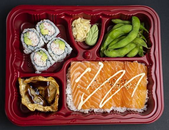 Order Salmon Sashimi bento food online from Kuben store, Las Vegas on bringmethat.com