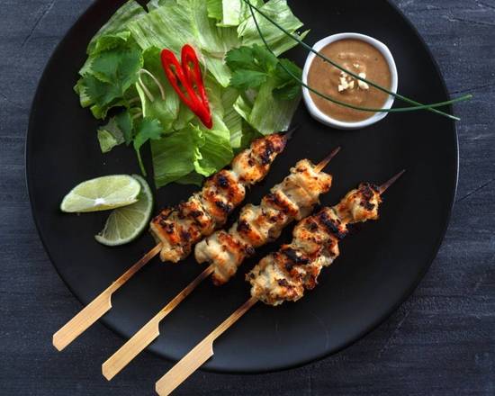 Order Chicken Satay food online from The Noodle Star store, Salem on bringmethat.com