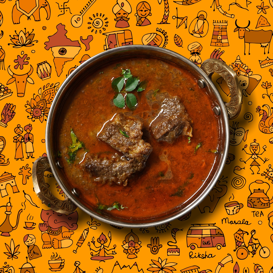 Order Railway Goat Curry food online from Gunpowder Cafe store, Plymouth on bringmethat.com