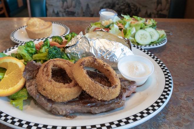 Order New York Steak* food online from Black Bear Diner store, San Rafael on bringmethat.com