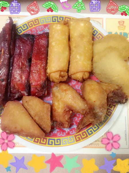 Order 9. Pu Pu Platter (For 2) food online from Fairview Chinese Restaurant store, Fairview on bringmethat.com