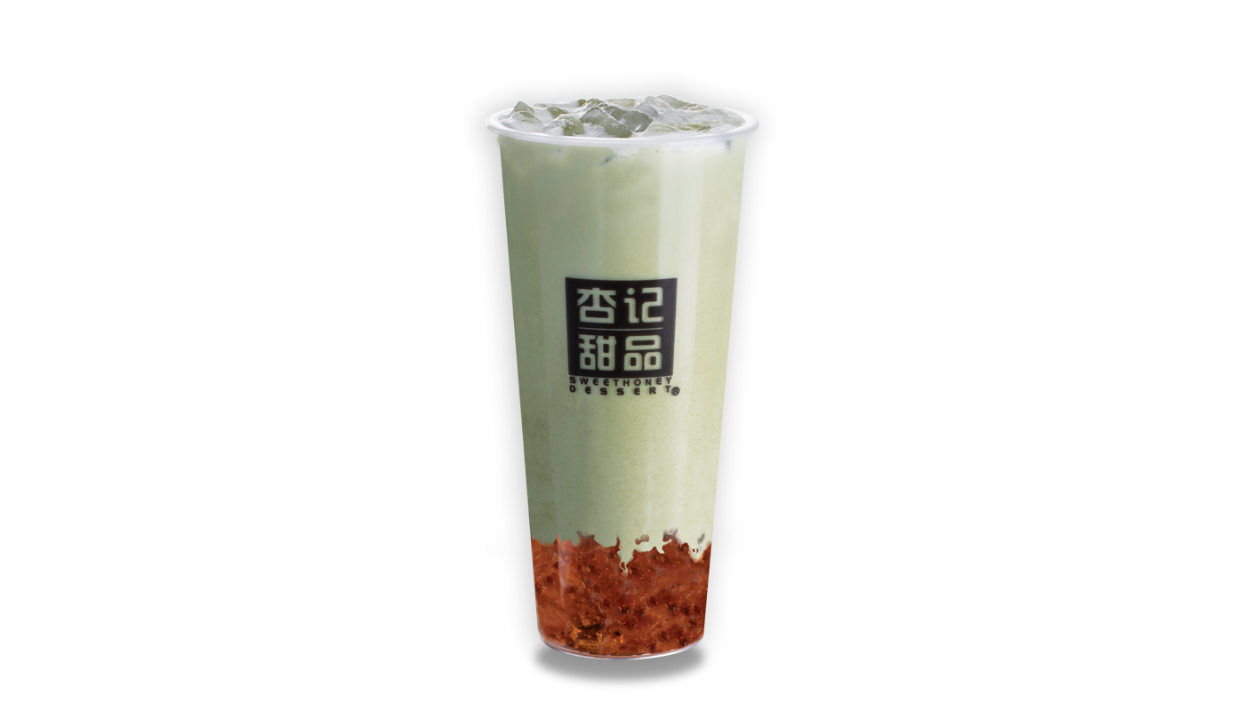 Order P3. Matcha Peach Gum food online from Sweethoney Dessert store, Colma on bringmethat.com