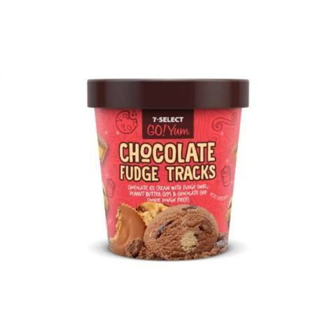 Order 7-Select Go Yum Chocolate Fudge Track Pint food online from Speedway store, Centerville on bringmethat.com