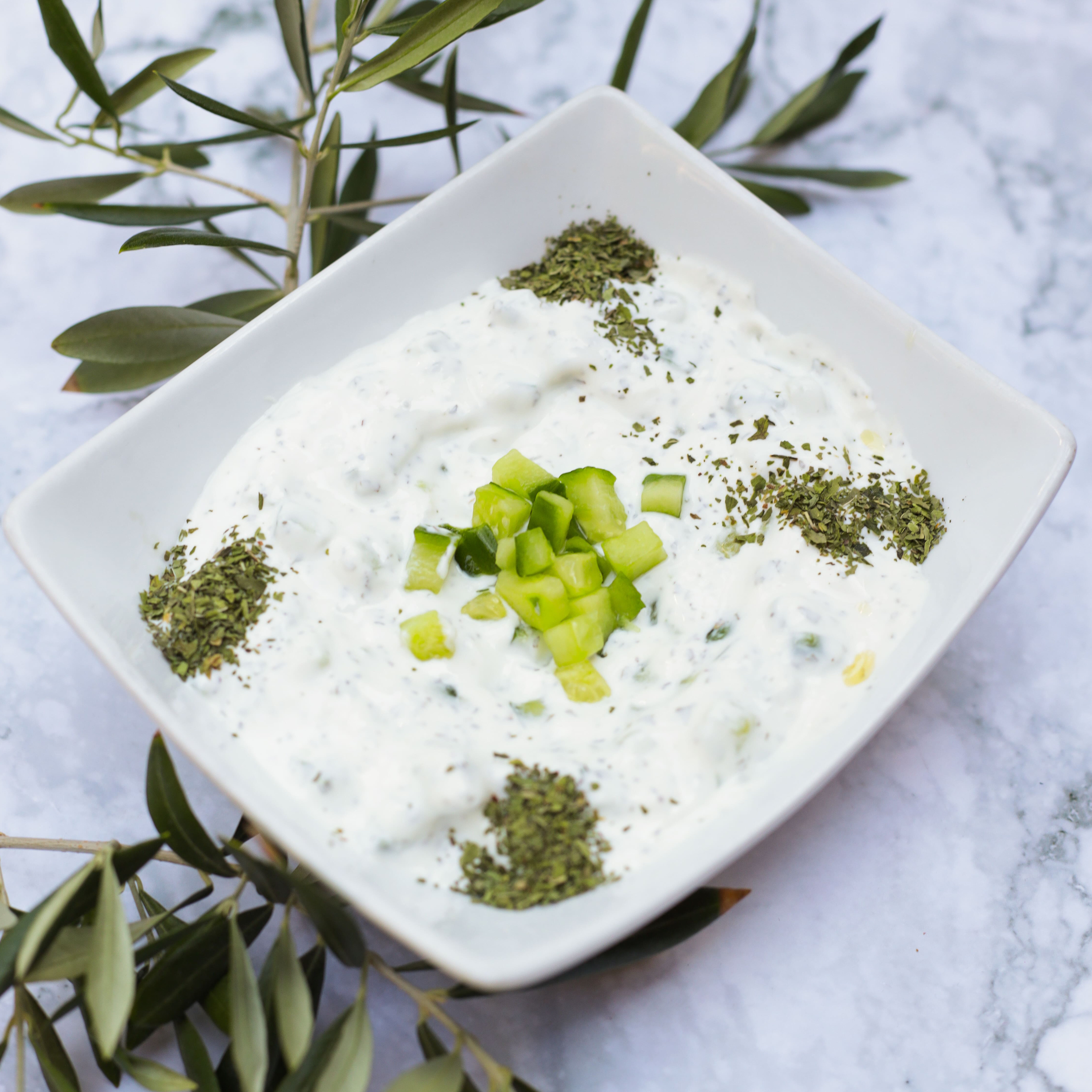 Order Tzatziki food online from Olive And Grill store, Studio City on bringmethat.com
