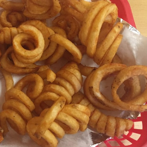 Order Curly Fries food online from Maria's Pizza & Wings store, Cranston on bringmethat.com