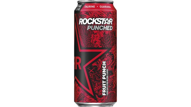 Order Rockstar Fruit Punched Energy Drink food online from Shell Rock Spring store, Bel Air on bringmethat.com