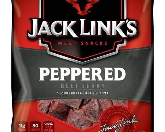 Order Jack Link's Peppered Jerky (3.25 oz) food online from Shell store, Gaithersburg on bringmethat.com