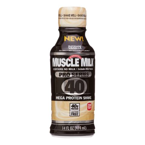 Order Muscle Milk Pro Series Protein Shake, Intense Vanilla 14oz food online from 7-Eleven store, Martinsburg on bringmethat.com
