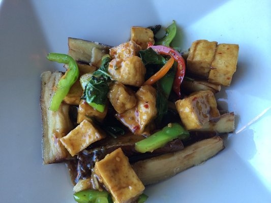 Order Eggplant Lover food online from Anantra Thai Restaurant store, Woodland Hills on bringmethat.com