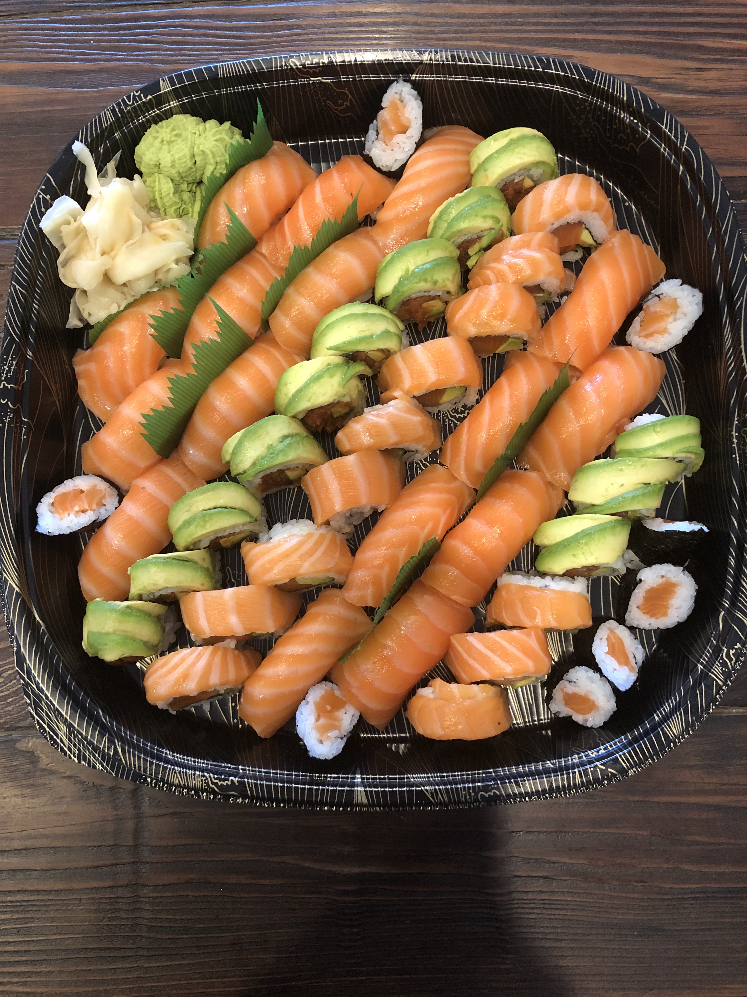 Order 48 pcs Sushi Tray F food online from Sweet Garden store, Fremont on bringmethat.com