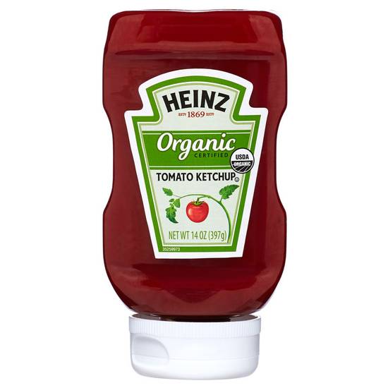 Order Heinz Organic Ketchup 14oz food online from Drinks At Your Door by Gopuff store, Newton Highlands on bringmethat.com