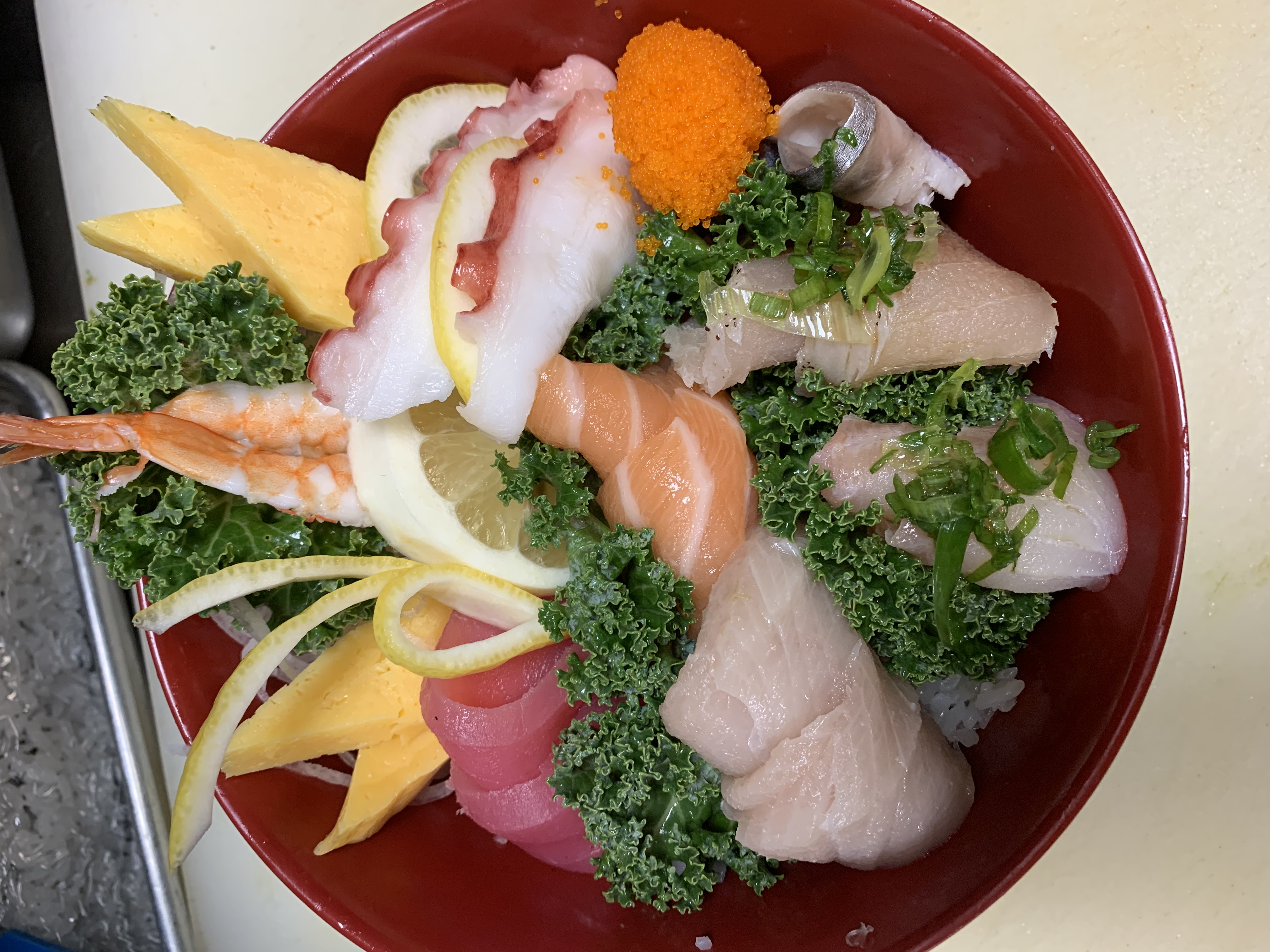 Order Chirashi Bowl food online from Ramen Hajime store, Tustin on bringmethat.com