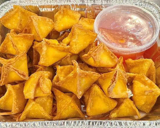 Order Crab Rangoon (30 Pieces Tray) food online from Thai Curry store, Arlington on bringmethat.com
