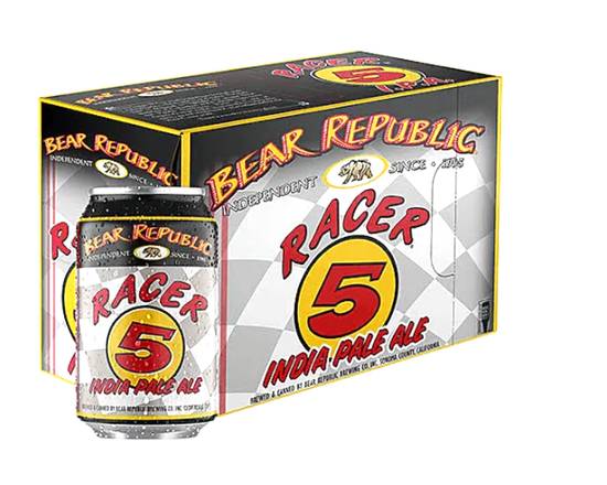 Order Racer 5, 12pk-12oz canned beer (7.5% ABV) food online from Ranch Market Too store, Yountville on bringmethat.com