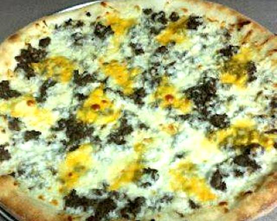 Order Philly Cheesesteak Pizza food online from Divano's Pizzeria store, Town of Garner on bringmethat.com