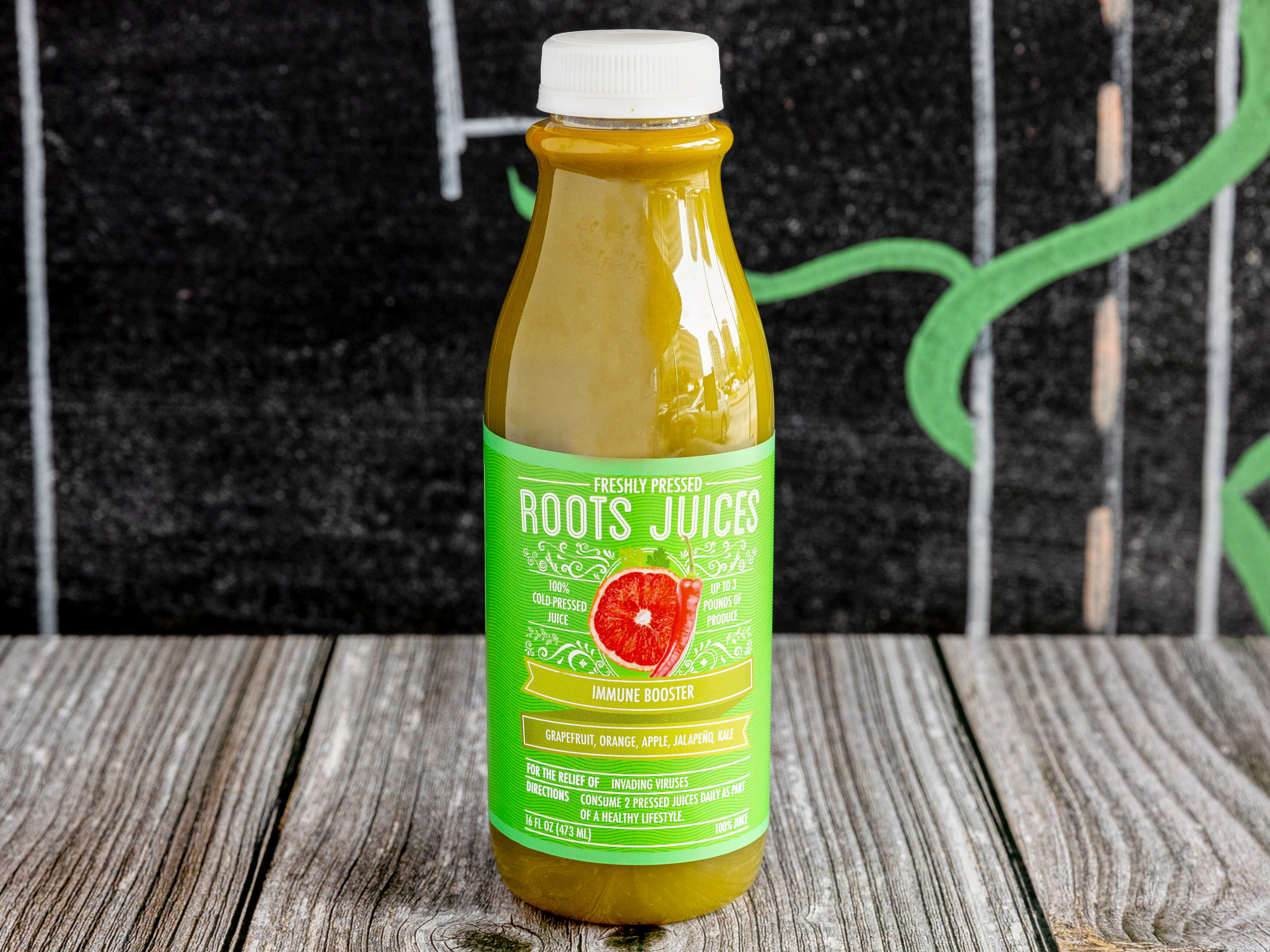 Order Immune Booster Juice food online from Roots Juices store, Dallas on bringmethat.com