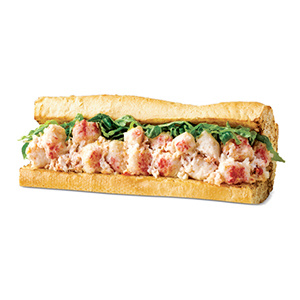 Order Lobster and Seafood Classic Sub food online from Quiznos - Main St. store, Houston on bringmethat.com