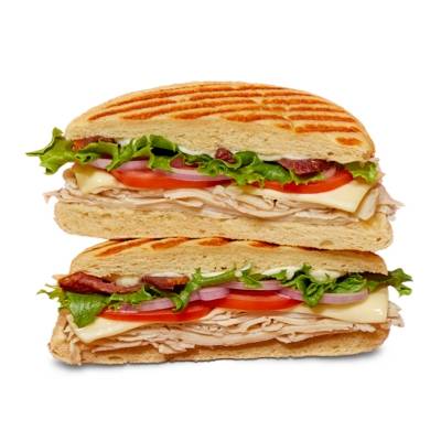 Order TURKEY CLUB PANINI food online from Hot Table store, Enfield on bringmethat.com