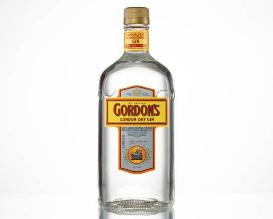 Order Gordon's, 750mL gin (40.0% ABV) food online from Signal Liquor store, Signal Hill on bringmethat.com