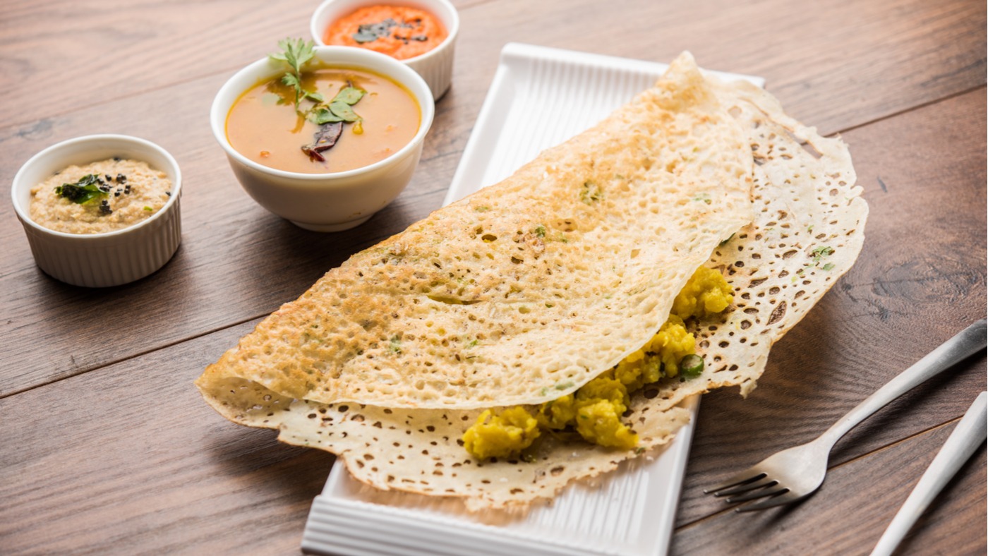 Order Ravva Masala Dosa Special food online from Andhra Mess store, Sunnyvale on bringmethat.com