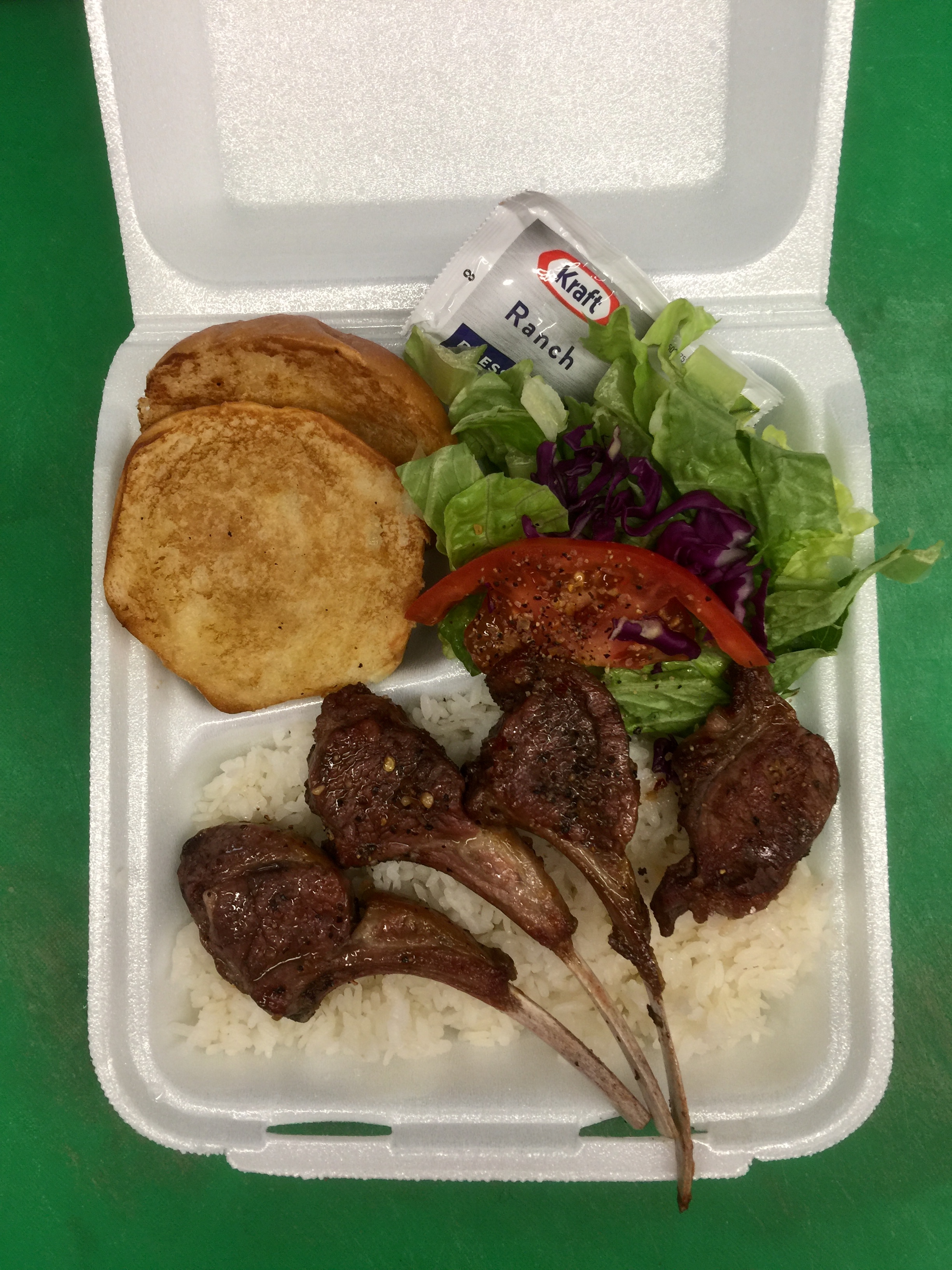 Order 17. Lamb Chops  food online from Blue Ocean Seafood & Steak store, Honolulu on bringmethat.com