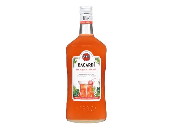Order BACARDÍ Ready-to-Drink Bahama Mama Cocktail - 1.75L Bottle food online from Josh Wines & Liquors Inc store, New York on bringmethat.com