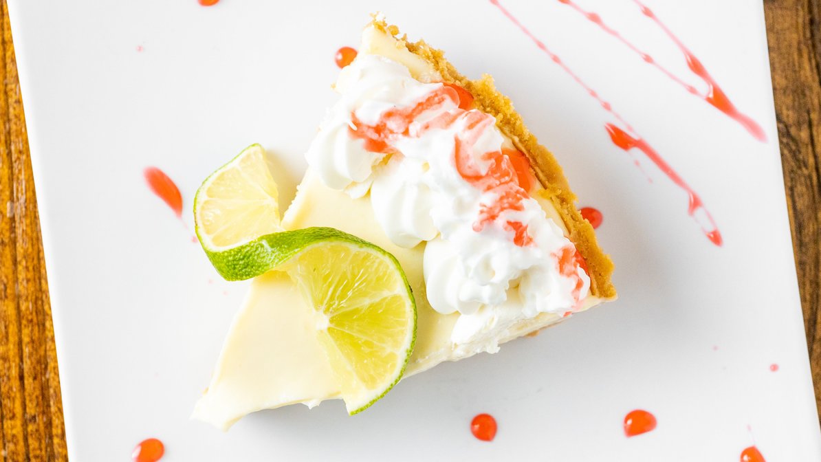 Order Key Lime Pie food online from The Island Spot store, Dallas on bringmethat.com