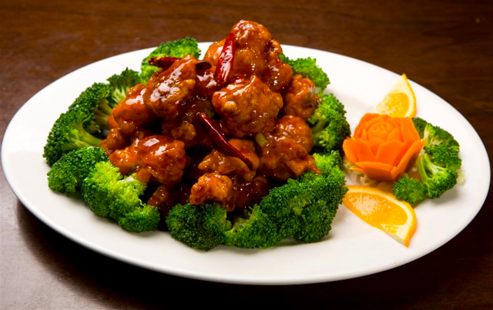 Order 33. Orange Chicken food online from China Kitchen store, Anaheim on bringmethat.com