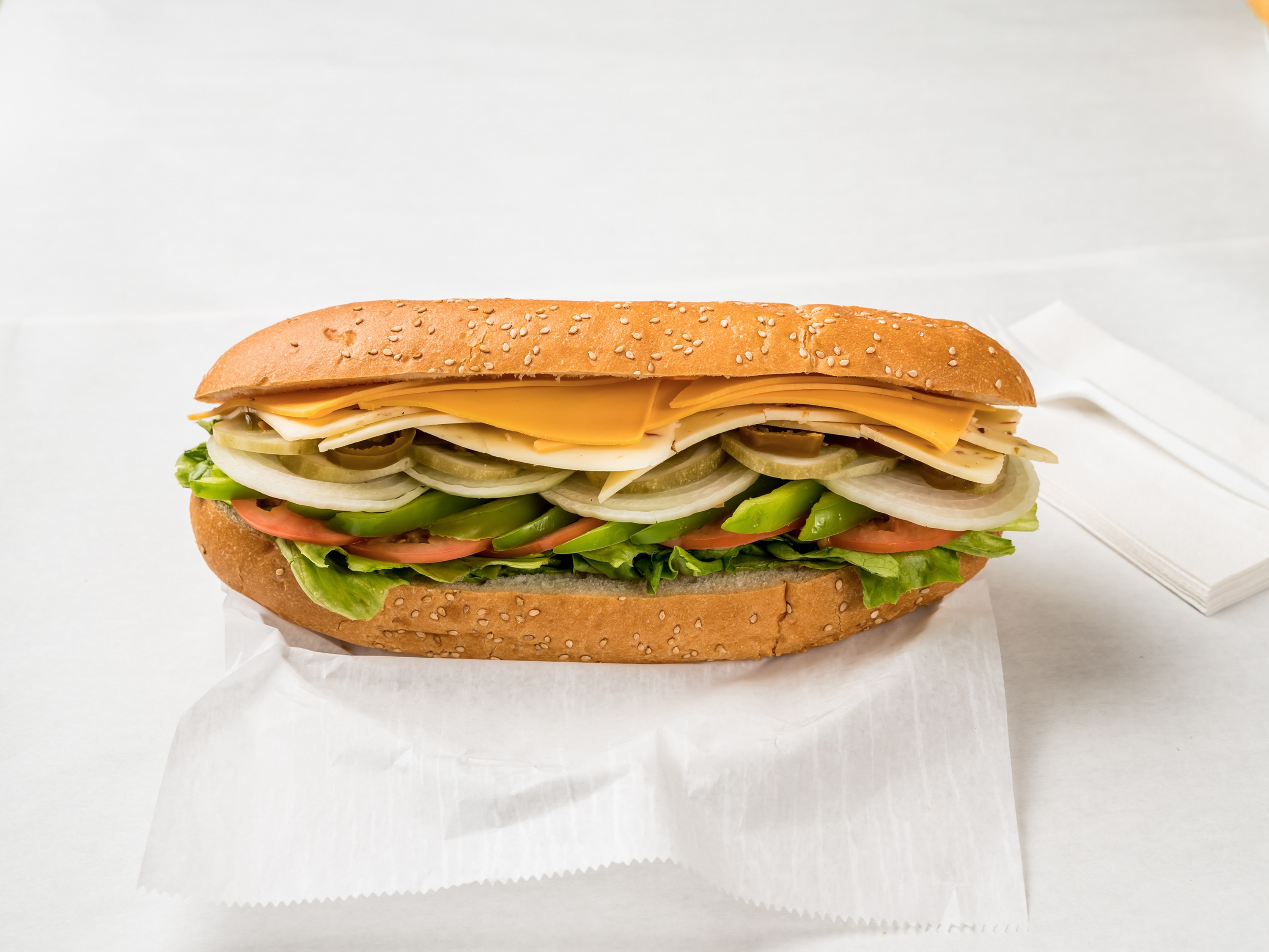 Order 21. Veggie Hero Sandwich food online from Polish Town Deli store, Riverhead on bringmethat.com