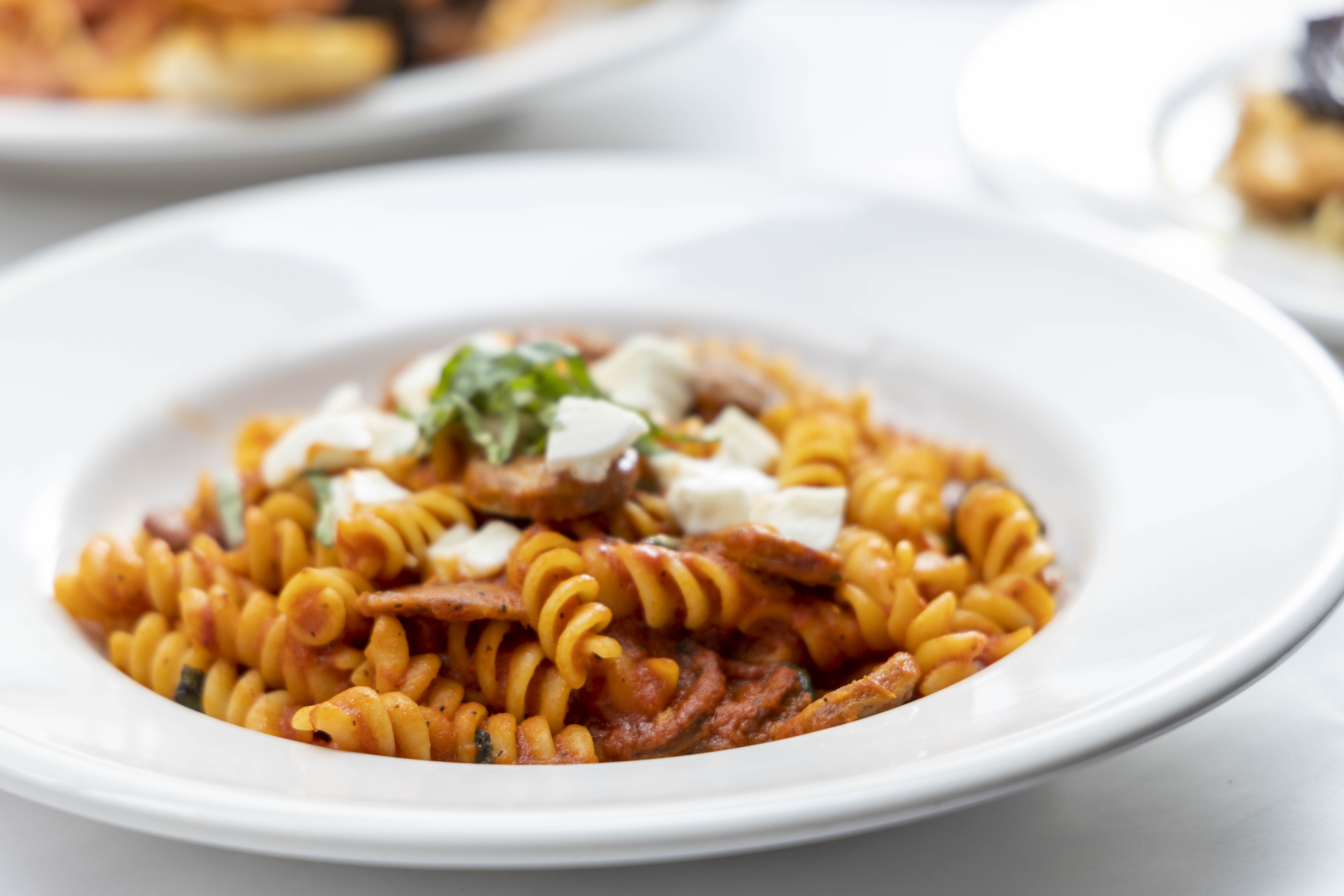 Order Fusilli with Sausage food online from Trattoria Peppino store, Elmwood Park on bringmethat.com