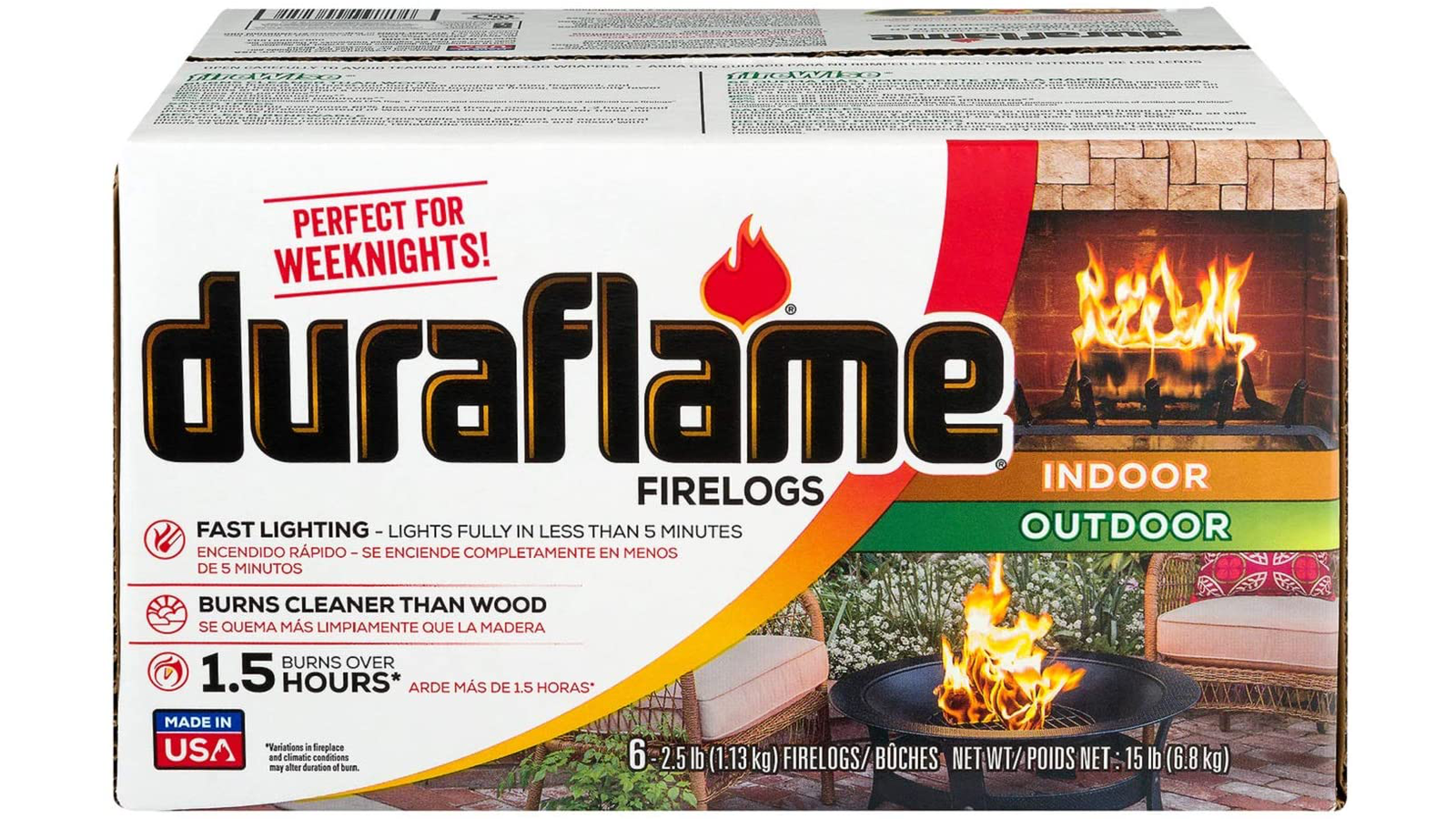 Order Duraflame fire log food online from Lula Convenience Store store, Evesham on bringmethat.com