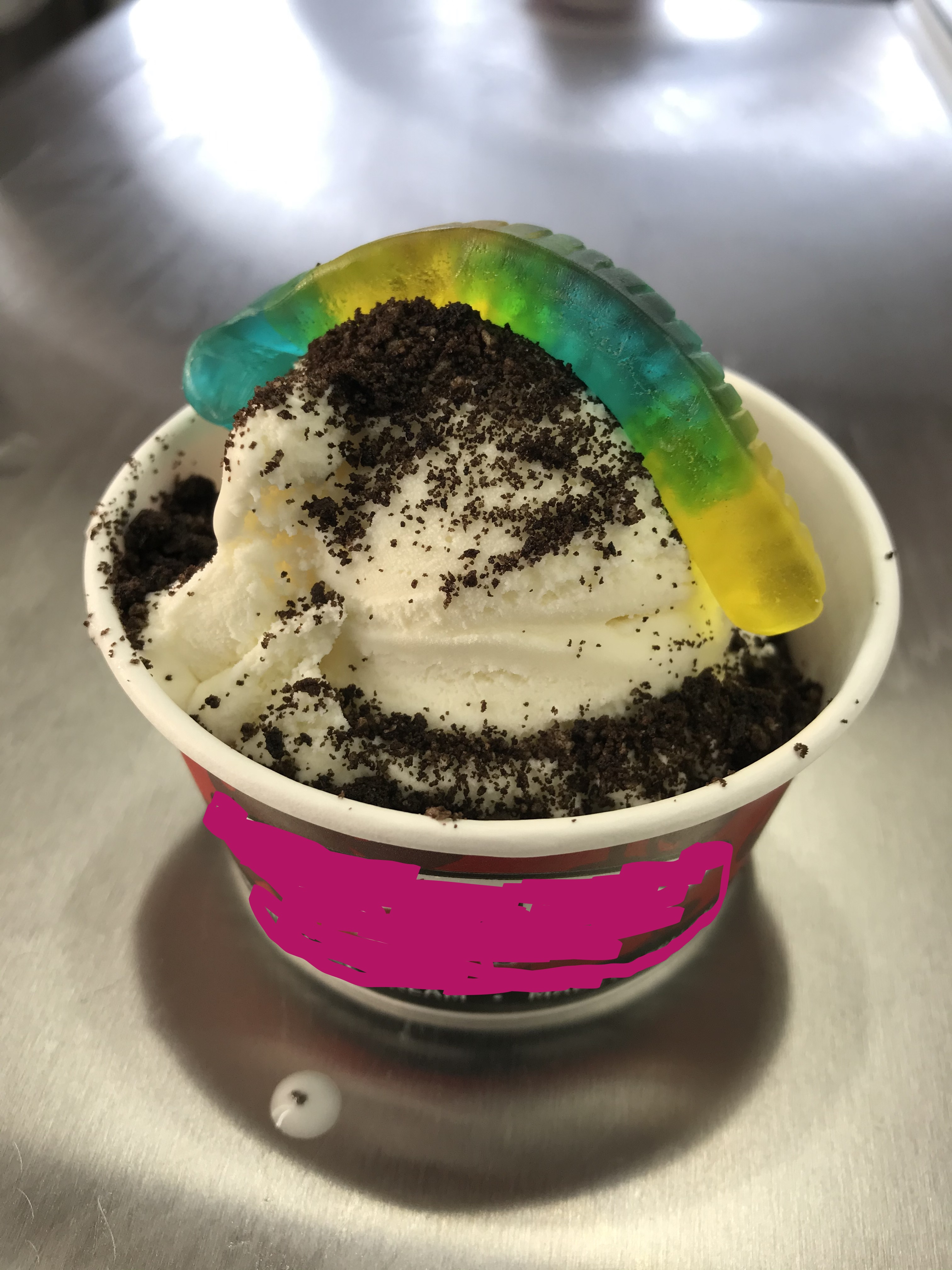 Order Dirt Sundae food online from Bruster Real Ice Cream store, Woodstock on bringmethat.com