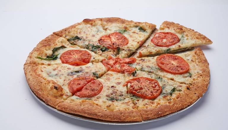 Order Small 4 Cut White Pizza food online from 18th Street Pizza store, Taylor on bringmethat.com