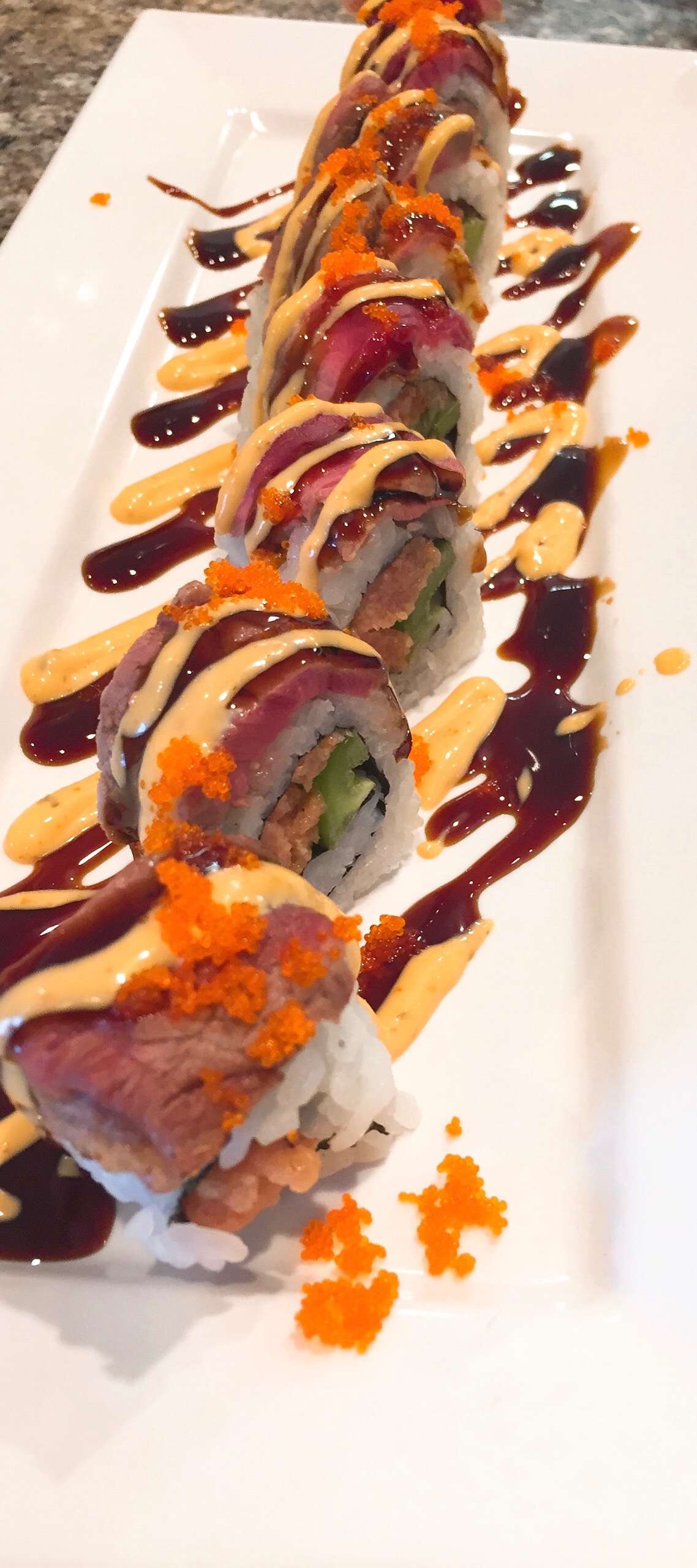 Order S11. Cowboy Roll food online from Kim Korean House & Sushi Bar store, Clearfield on bringmethat.com