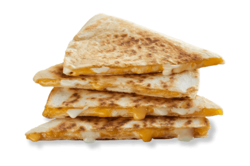 Order Three Cheese Chicken Quesadilla - Quesadilla food online from Tropical Smoothie Cafe Md 075 store, Baltimore on bringmethat.com
