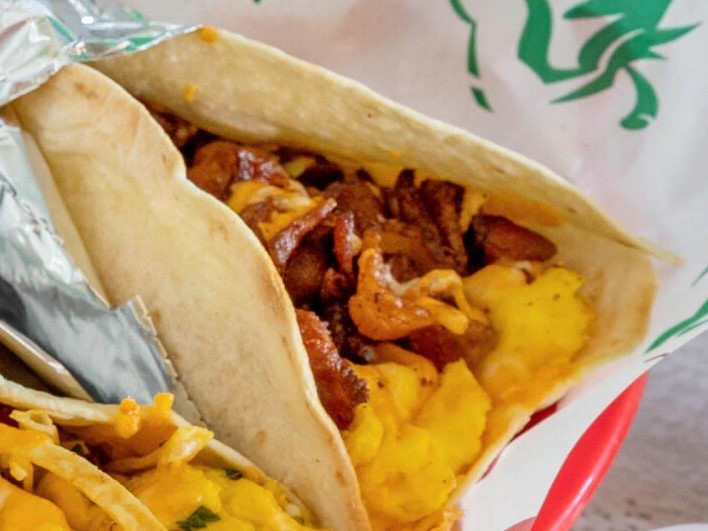 Order Bean, Egg & Cheese Taco food online from The Taco Joint store, Dallas on bringmethat.com