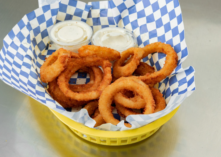 Order 12 Piece Onion Ring  food online from Mix Grill and Wings store, Charlotte on bringmethat.com