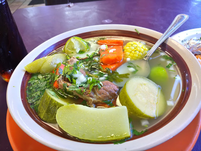 Order Beef Stew with Vegetables food online from Tacos Azteca store, Grand Prairie on bringmethat.com