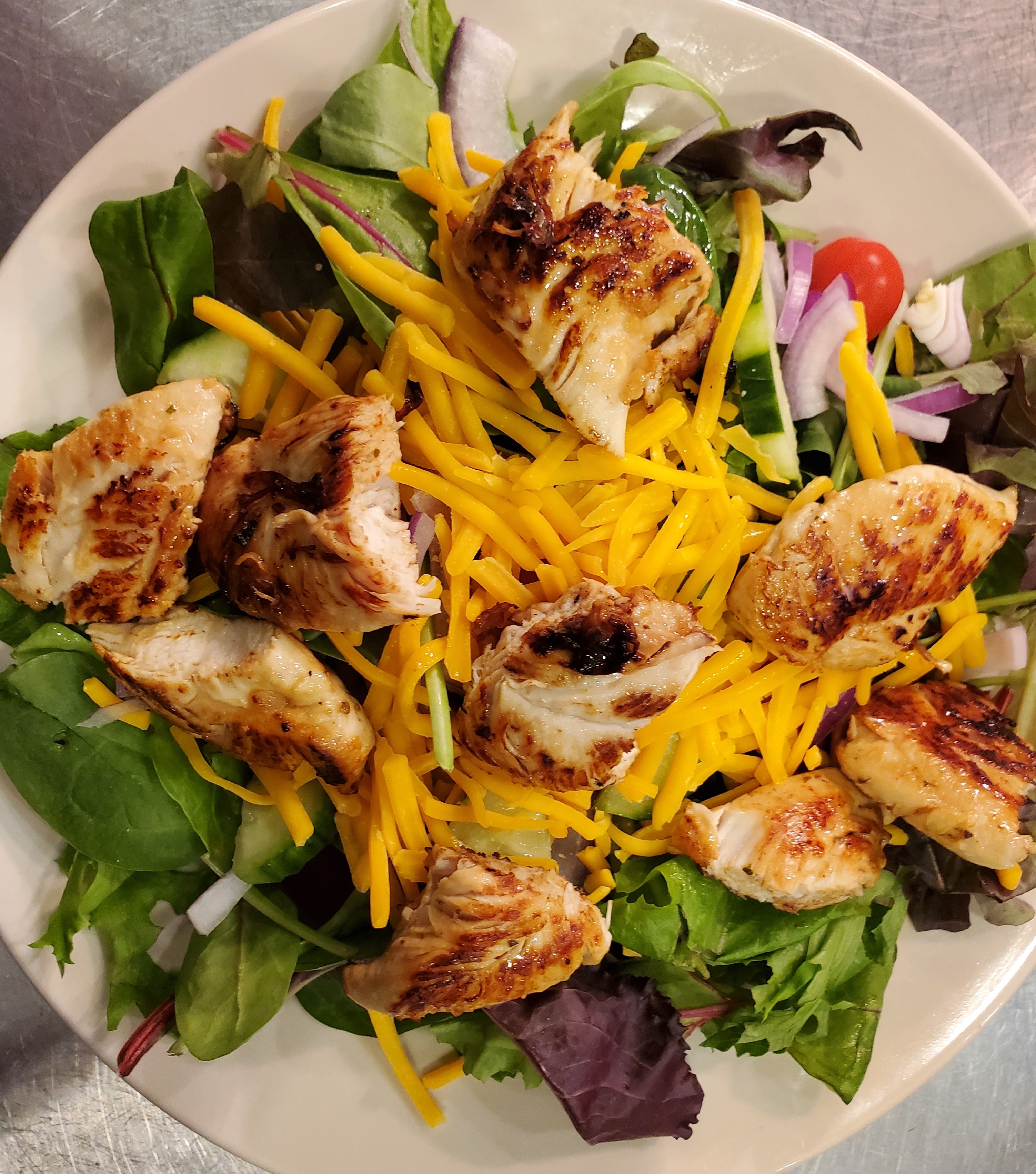 Order Grilled or Fried Chicken Salad food online from Southern Kitchen store, Kansas City on bringmethat.com