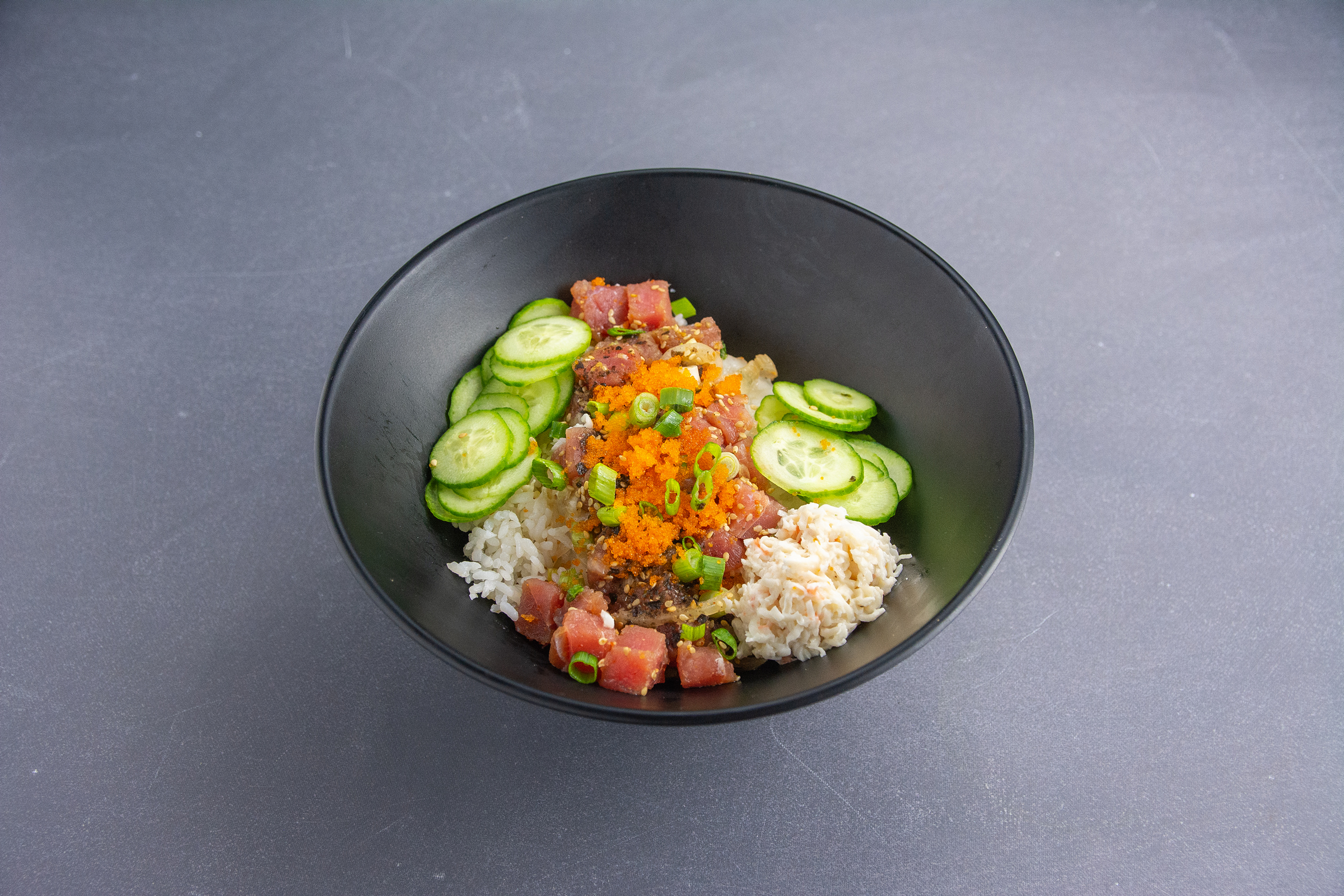 Order The Signature Bowl food online from Go Fish Poke Bar store, Redwood City on bringmethat.com