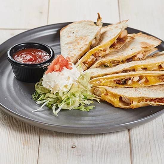 Order Quesadilla Platter food online from Wood-N-Tap - Southington store, Southington on bringmethat.com