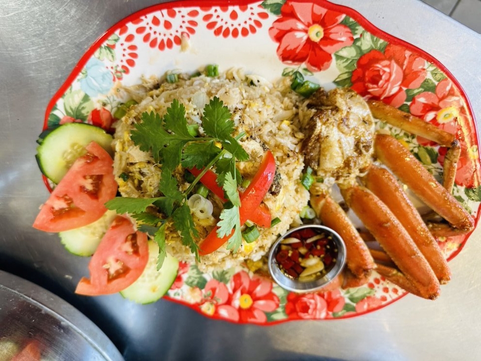 Order Crab Fried Rice, Jumbo Crab legs food online from Thai Table store, Berkeley on bringmethat.com