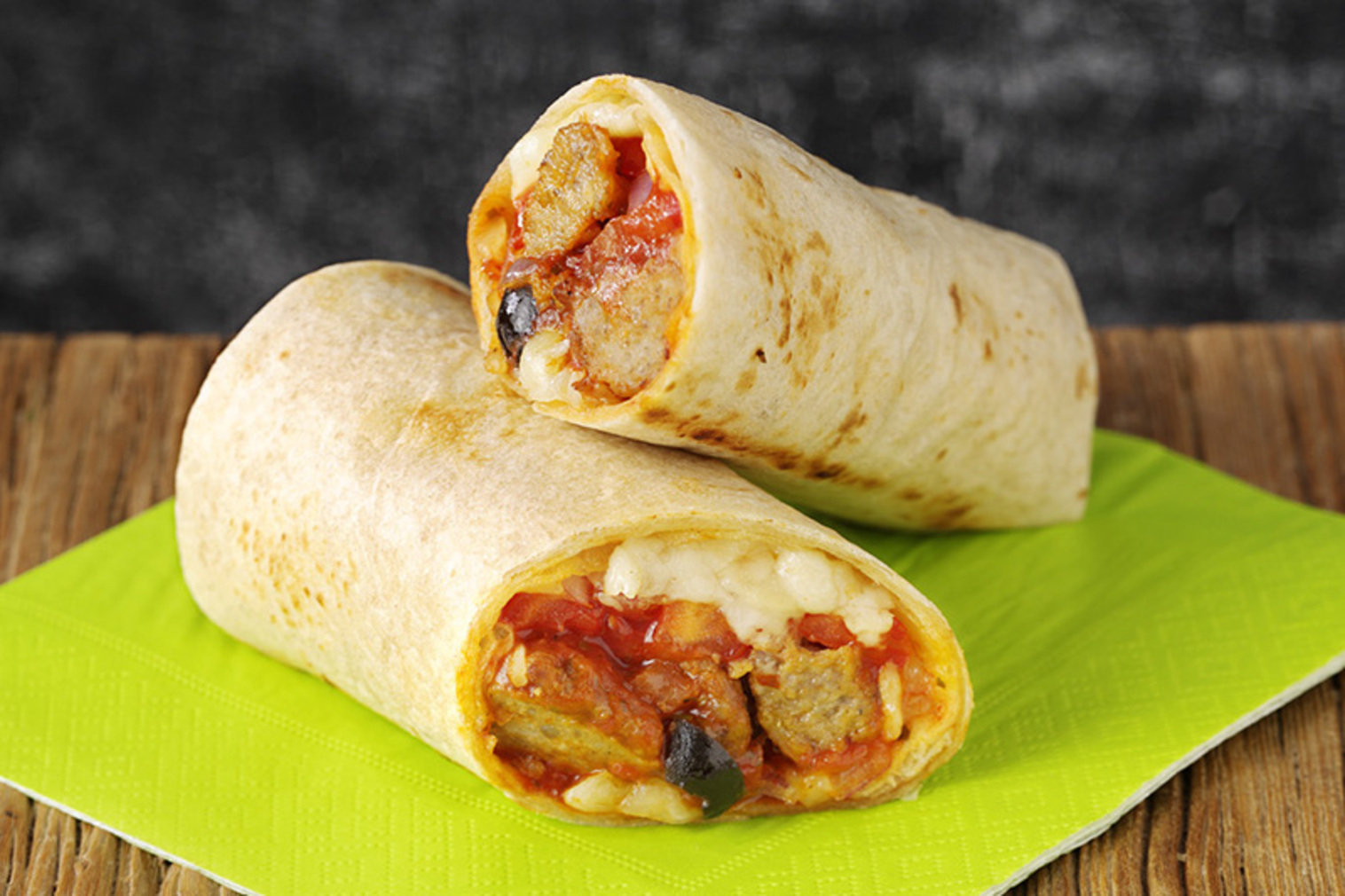 Order Meatball Wrap food online from Guys Pizza Co. store, Euclid on bringmethat.com