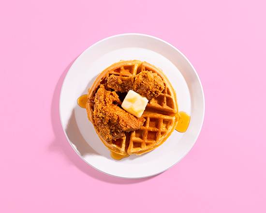 Order Chicken and Waffles food online from Wanna Waffle store, Fairburn on bringmethat.com