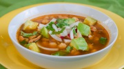 Order Pozole Soup food online from Zona Fresca store, Lawrence Township on bringmethat.com