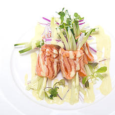 Order Seared Salmon S food online from Jin's Fine Asian Cuisine store, Brookline on bringmethat.com