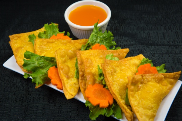 Order A9. Crabmeat Rangoon food online from Pho Viet Number One store, Norcross on bringmethat.com