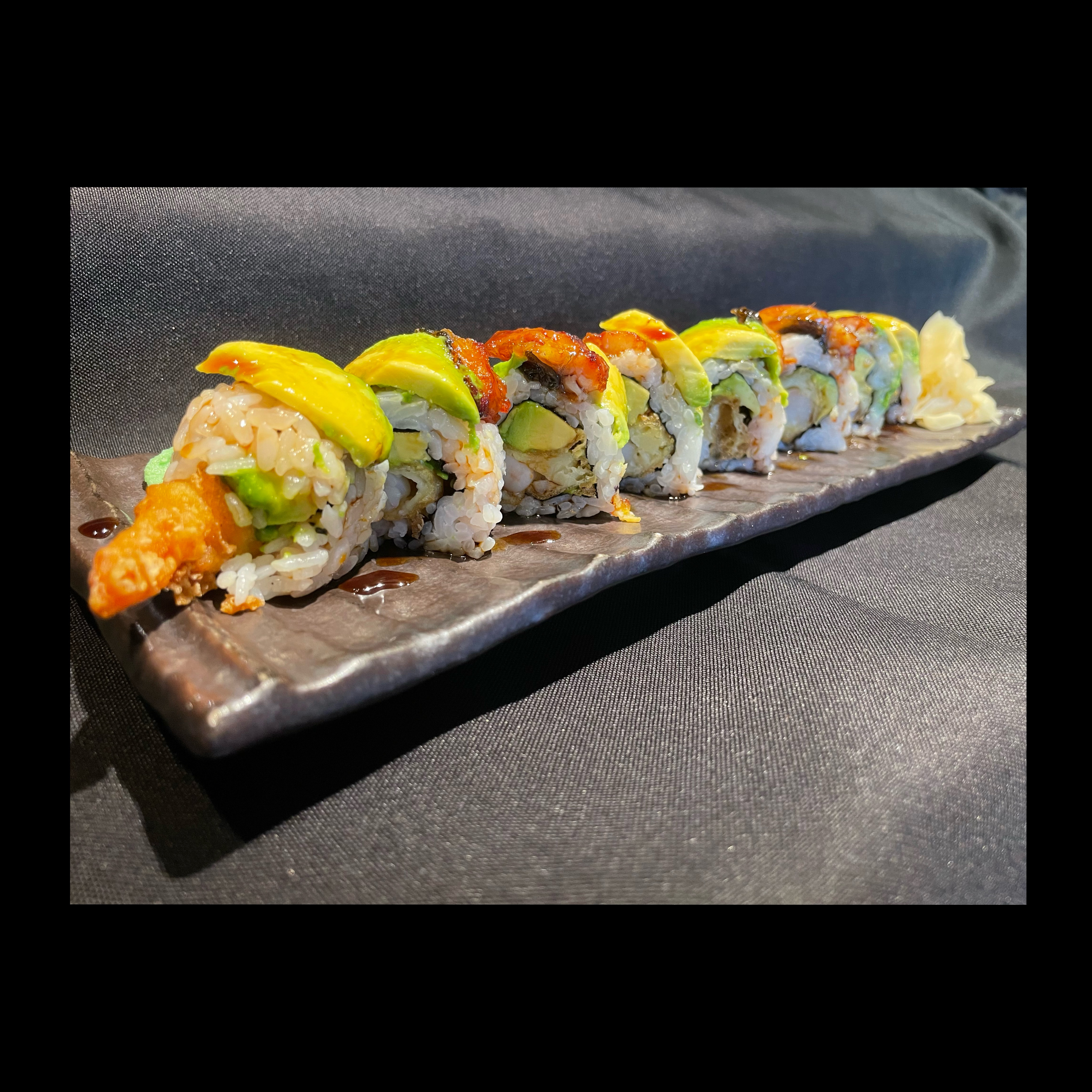 Order Dragon Roll food online from Sushi Hub store, Stockton on bringmethat.com