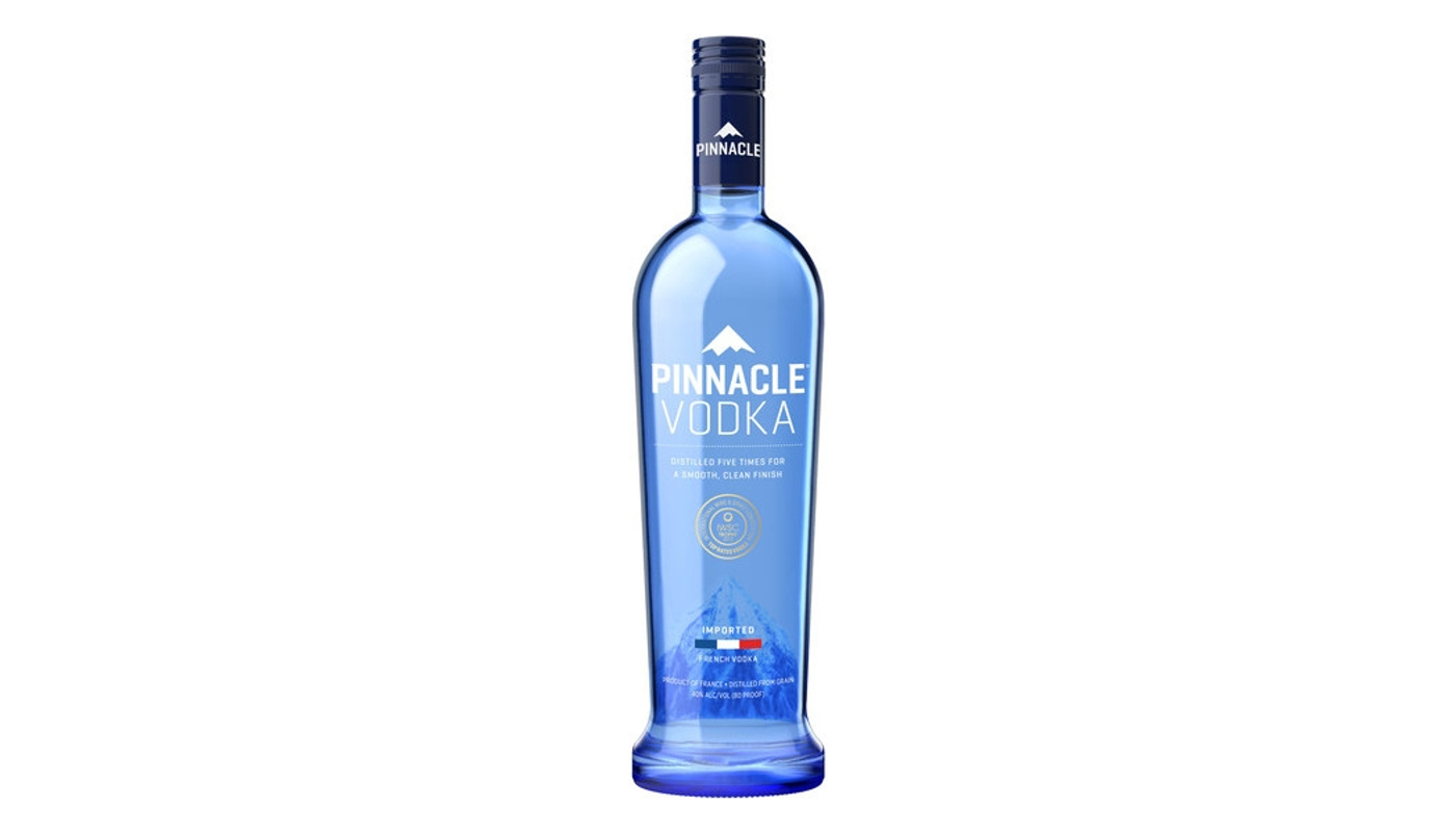 Order Pinnacle Vodka 750mL food online from Dimension Liquor store, Lake Forest on bringmethat.com