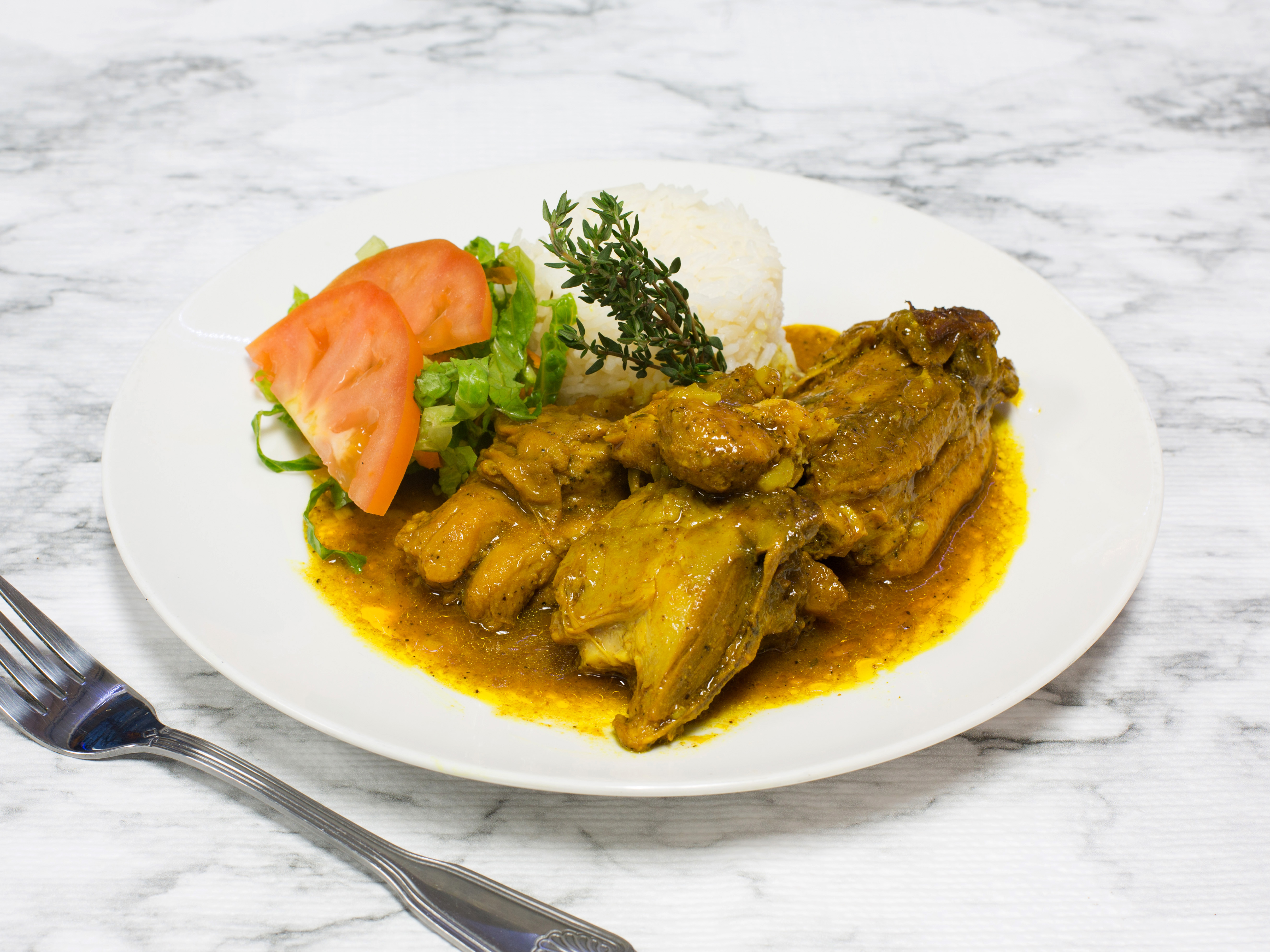 Order Curry Chicken food online from Jam Icon Jamaican Resturant store, Newark on bringmethat.com